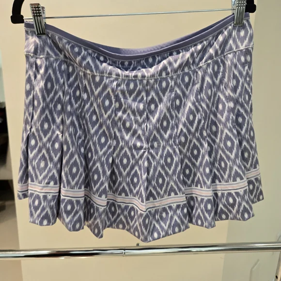 Lucky in Love Purple Patterned Mini Skirt - Picture 8 of 10